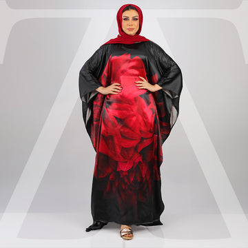چلابية دبي حرير ستان - مطبوع