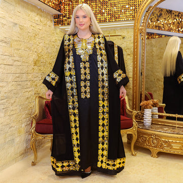 Moroccan Takchita - Embroidered