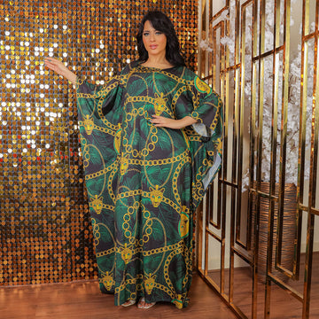 Dubai Jersey Jalabiya- Printed