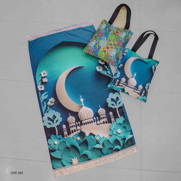 Prayer Rug + Tote Bag (Printed)