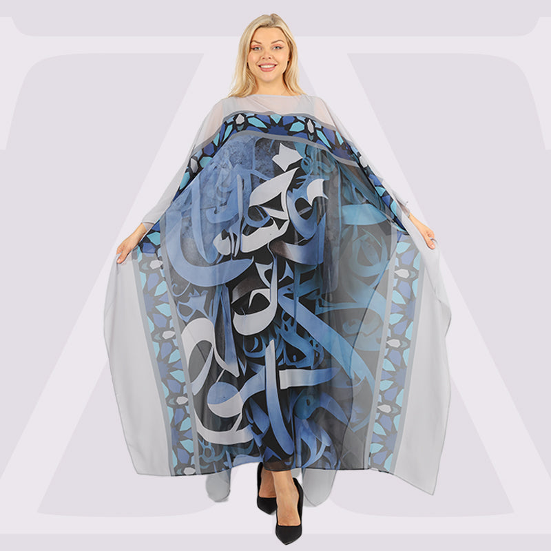 Chiffon Cover up - printed