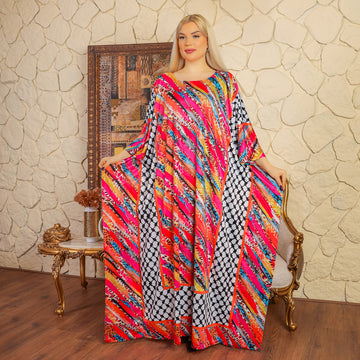 Dubai Jersey Jalabiya- Printed