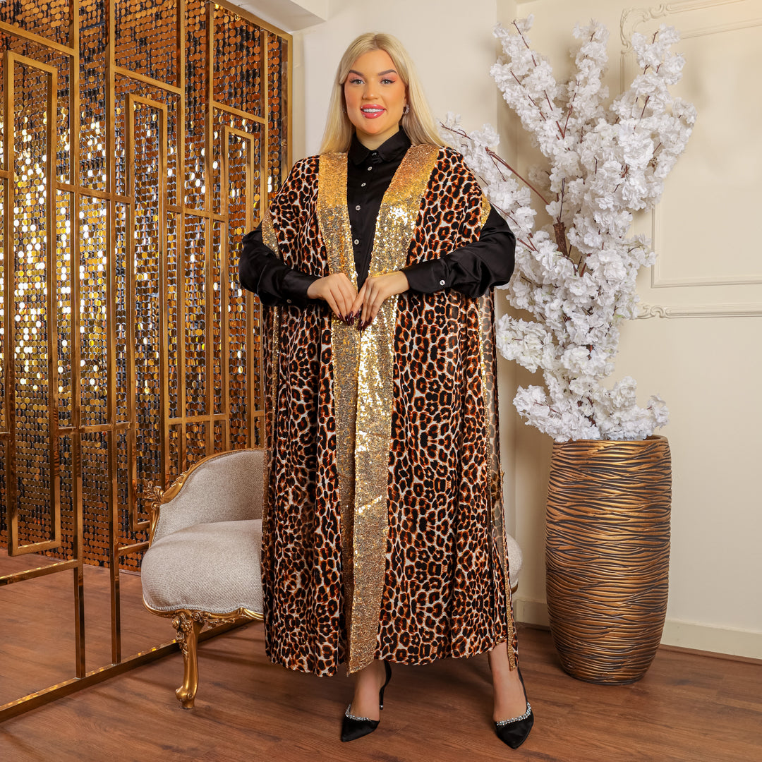 قفطان كويتي شيفون