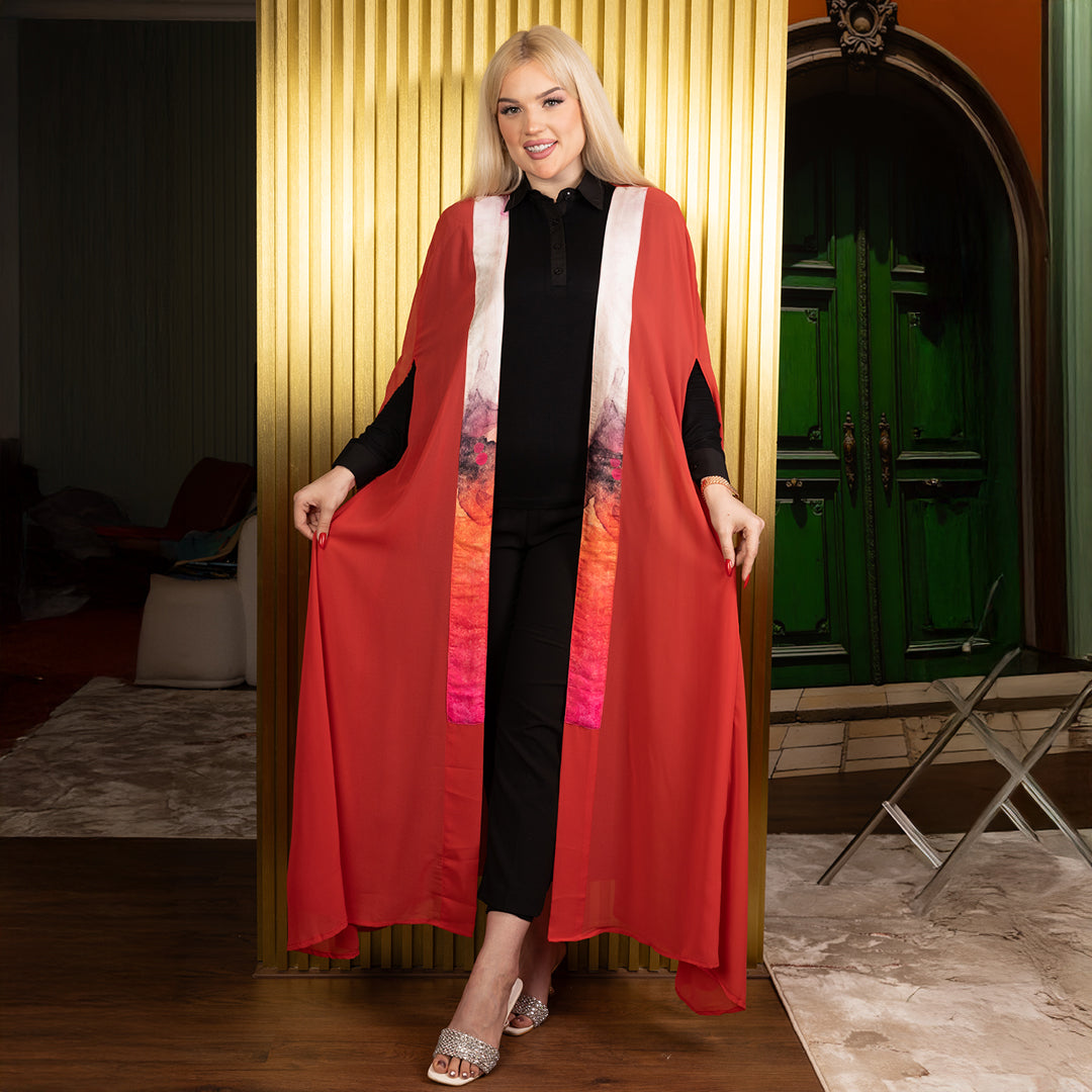 Kuwaiti Chiffon kaftan