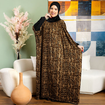 ثوب صلاة چيرسيه كويتي- عملي مع غطاء الرأس