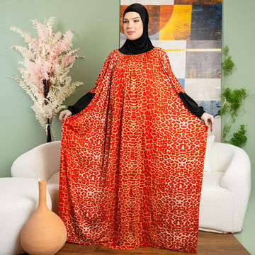 Practical Kuwaiti Jersey prayer dress with headscarf