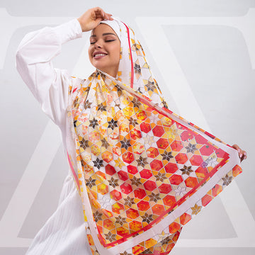 Chiffon Hijab -Printed
