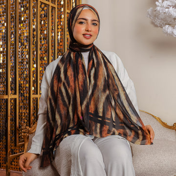 Chiffon Hijab -Printed