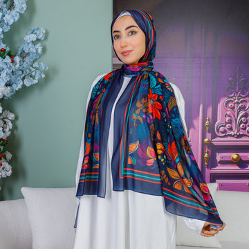Chiffon Hijab -Printed