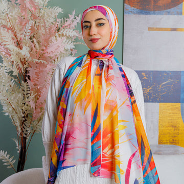 Chiffon Hijab -Printed