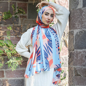 Chiffon Hijab -Printed