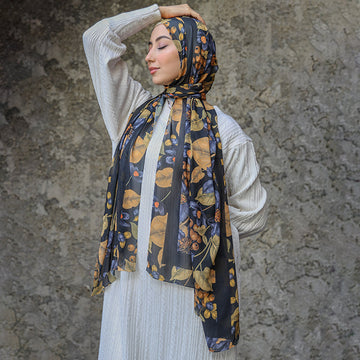 Chiffon Hijab -Printed