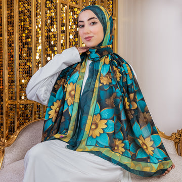 Chiffon Hijab -Printed
