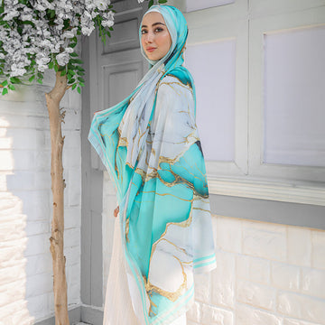 Chiffon Hijab -Printed
