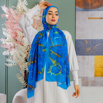 Chiffon Hijab -Printed