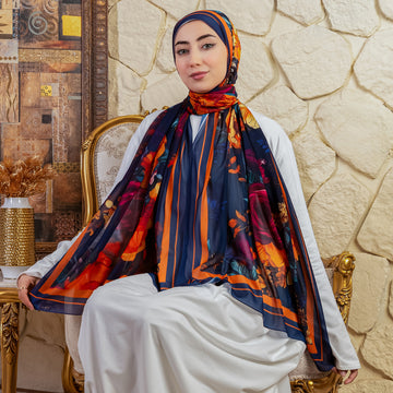 Chiffon Hijab -Printed