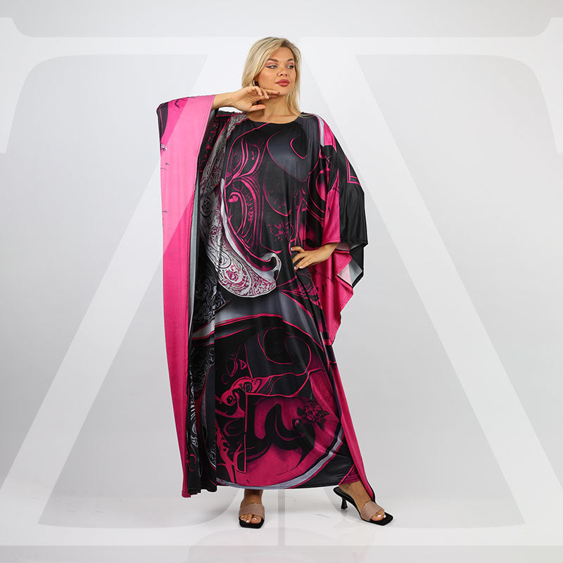 چلابية دبي جيرسيه- مطبوع