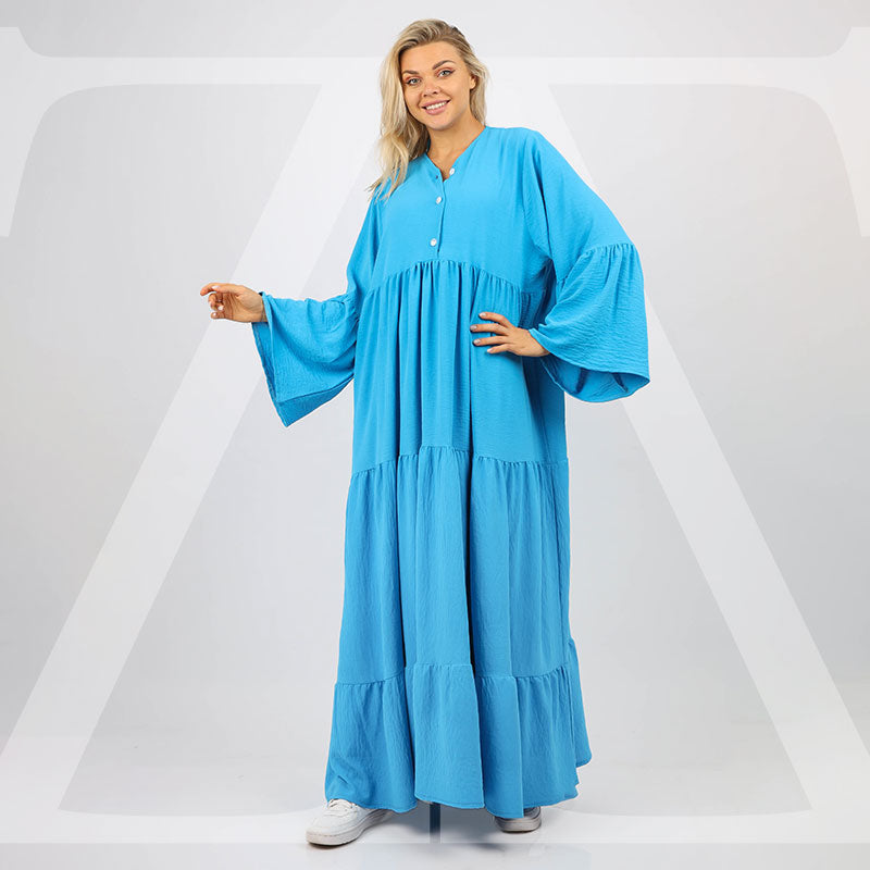 فستان كريب - سادة