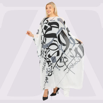 Chiffon Cover up - printed