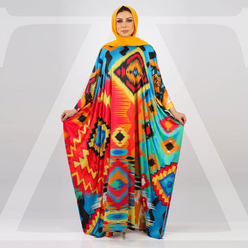 Dubai Jersey Jalabiya- Printed