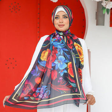 Chiffon Hijab -Printed