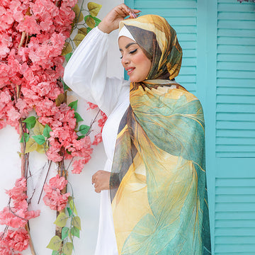 شيلة شيفون - مطبوع