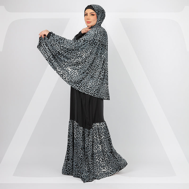 ثوب صلاة چيرسيه سعودي عملي مع غطاء الرأس