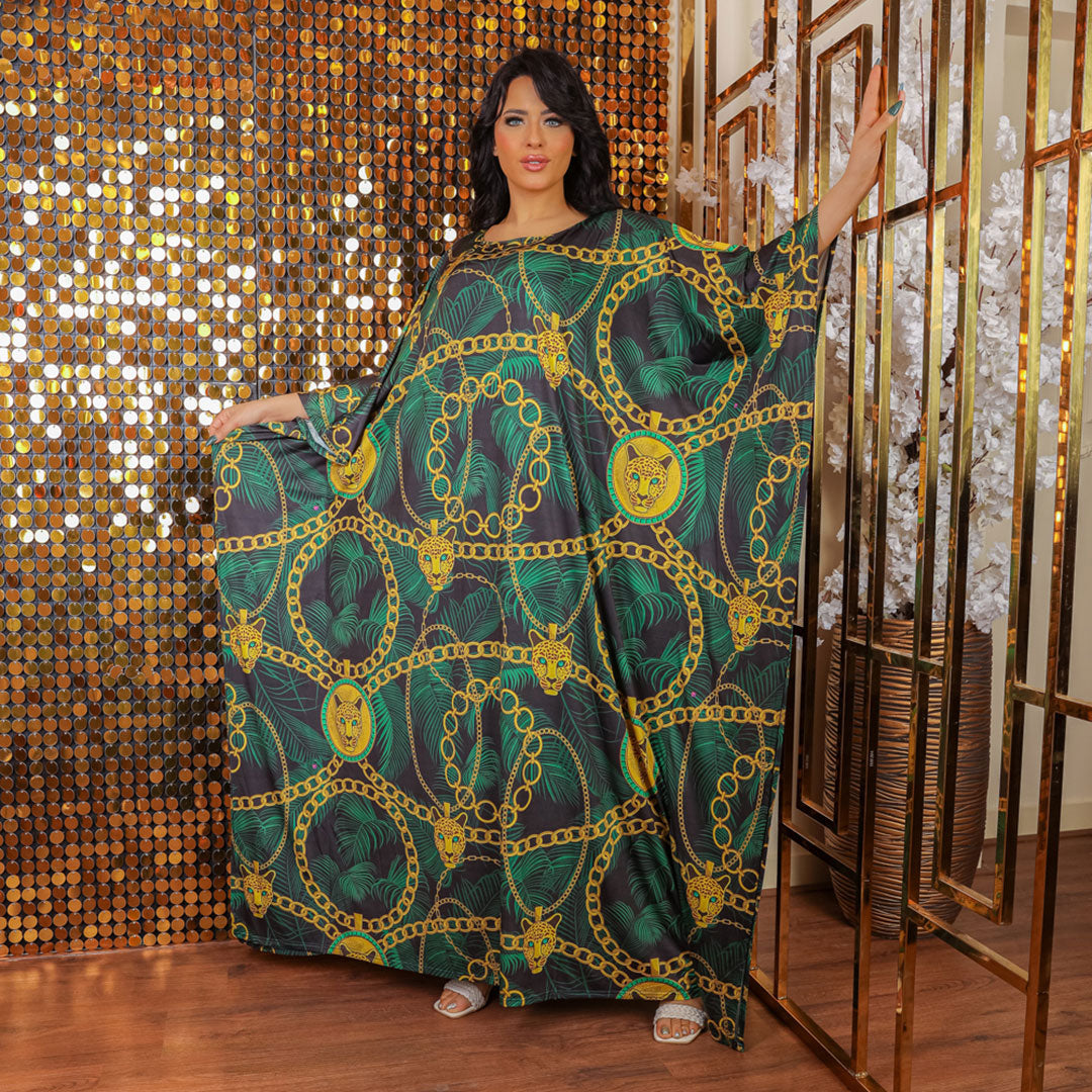 Dubai Jersey Jalabiya- Printed