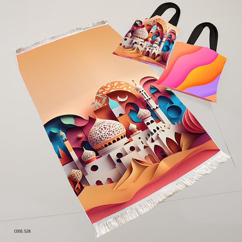 Prayer Rug + Tote Bag (Printed)