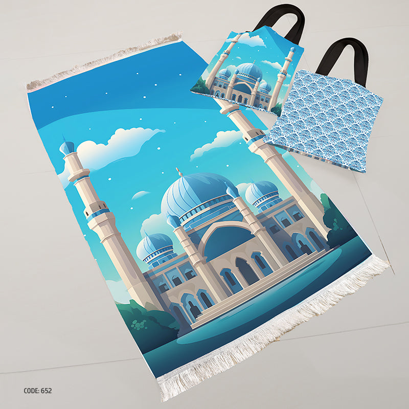 Prayer Rug + Tote Bag (Printed)