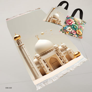 Prayer Rug + Tote Bag (Printed)