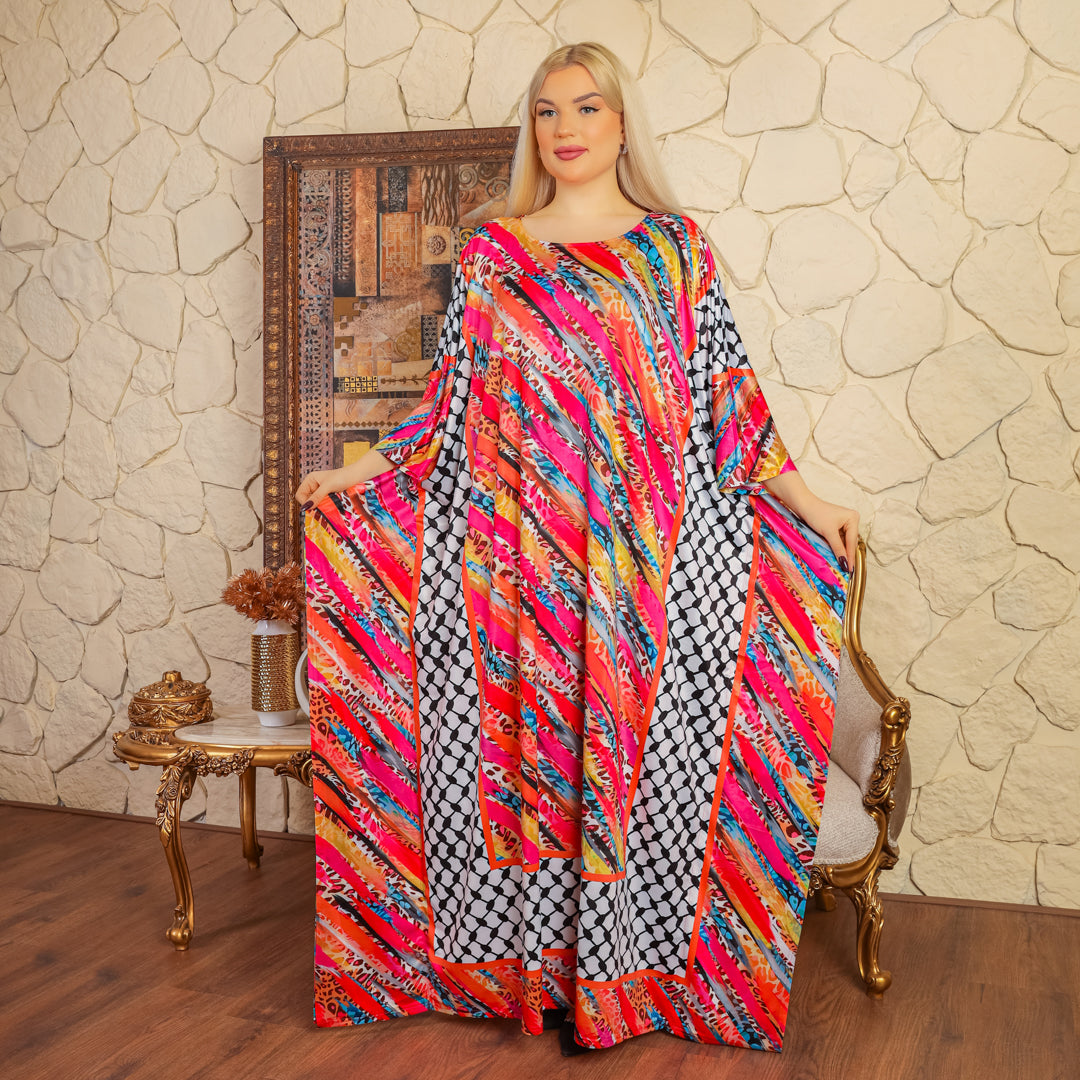 چلابية دبي جيرسيه- مطبوع