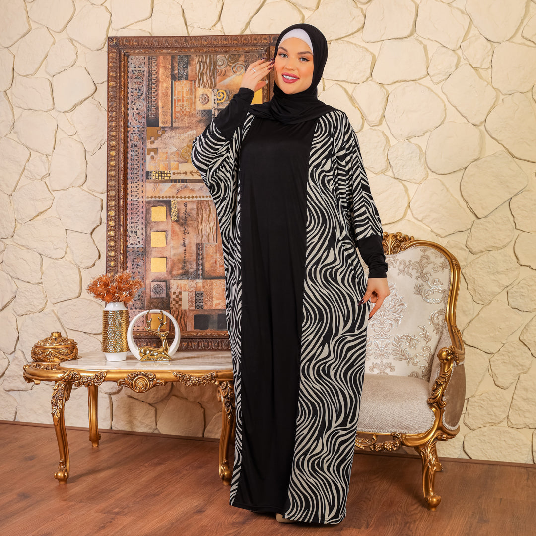 ثوب صلاة چيرسيه سعودي عملي مع غطاء الرأس