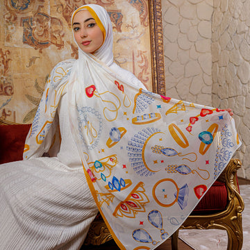 Chiffon Hijab -Printed