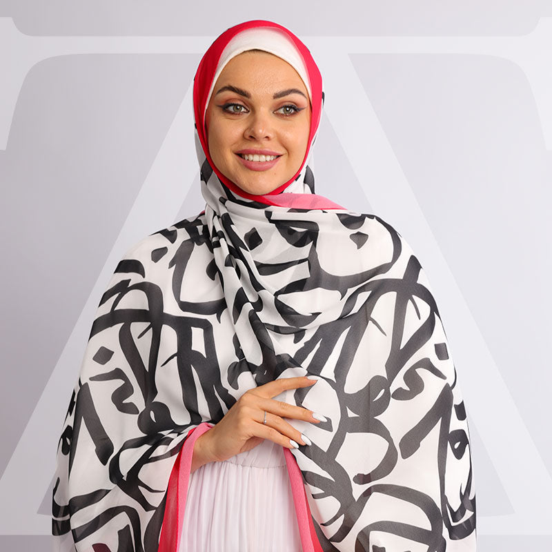Chiffon Hijab -Printed