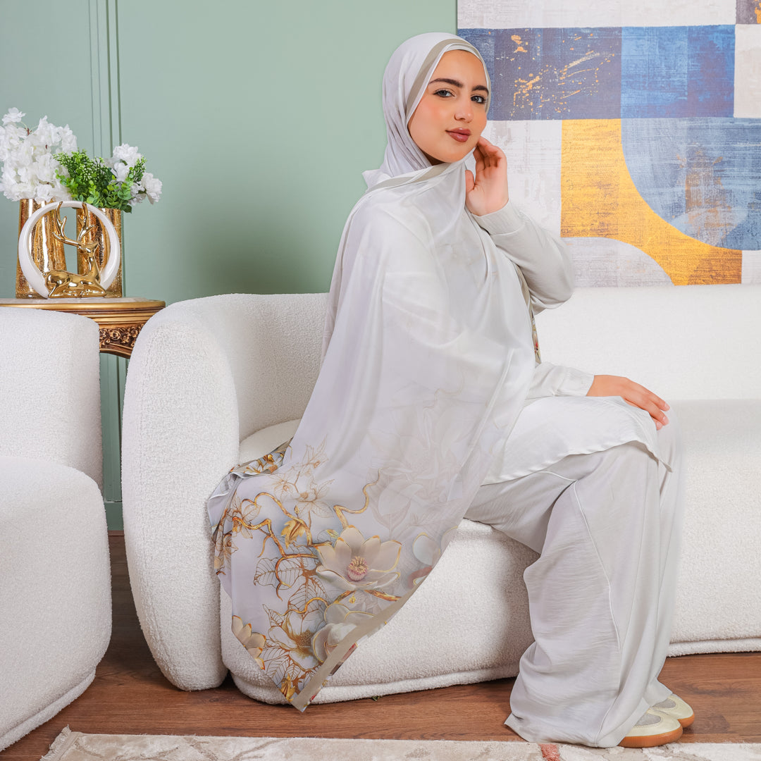 Chiffon Hijab -Printed