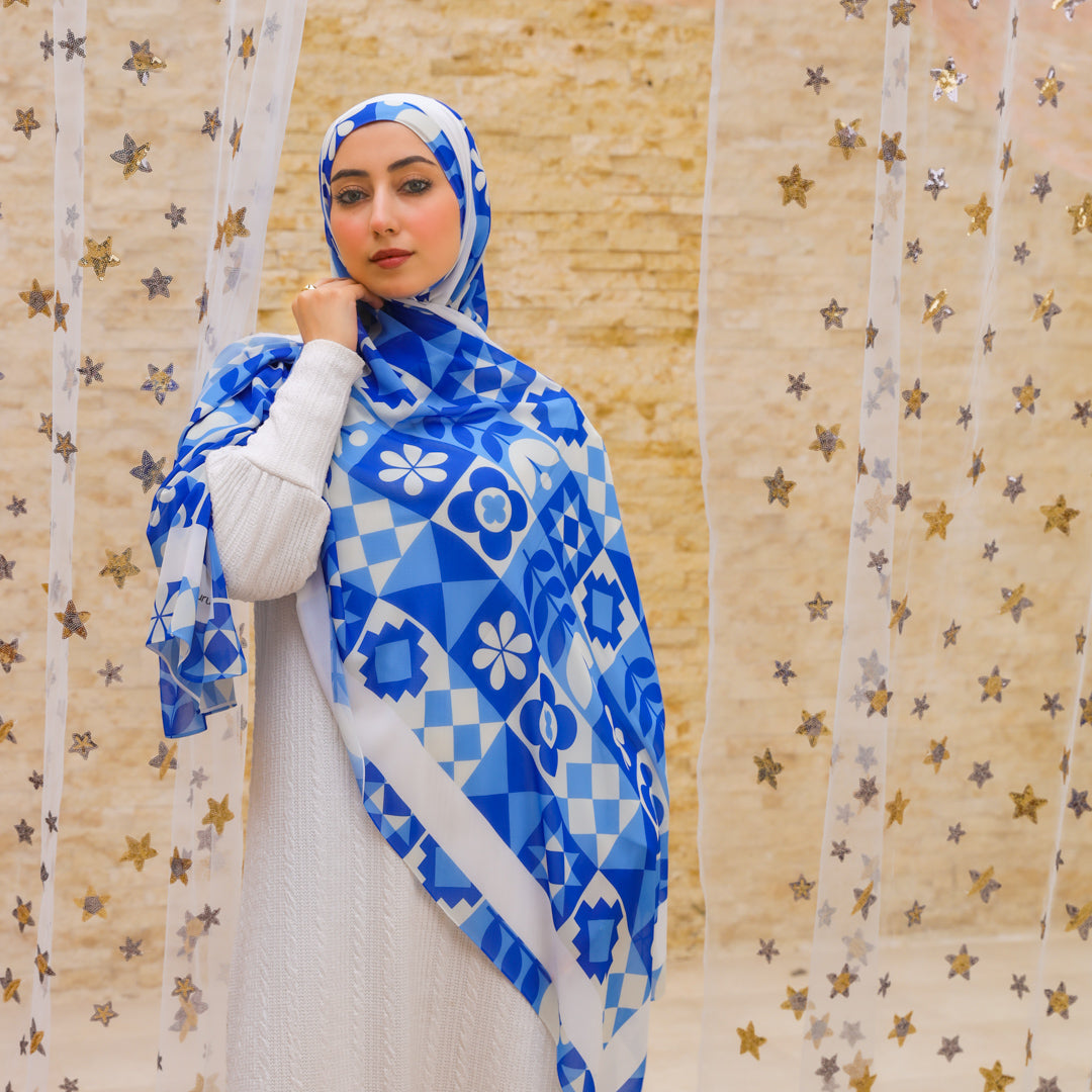 Chiffon Hijab -Printed
