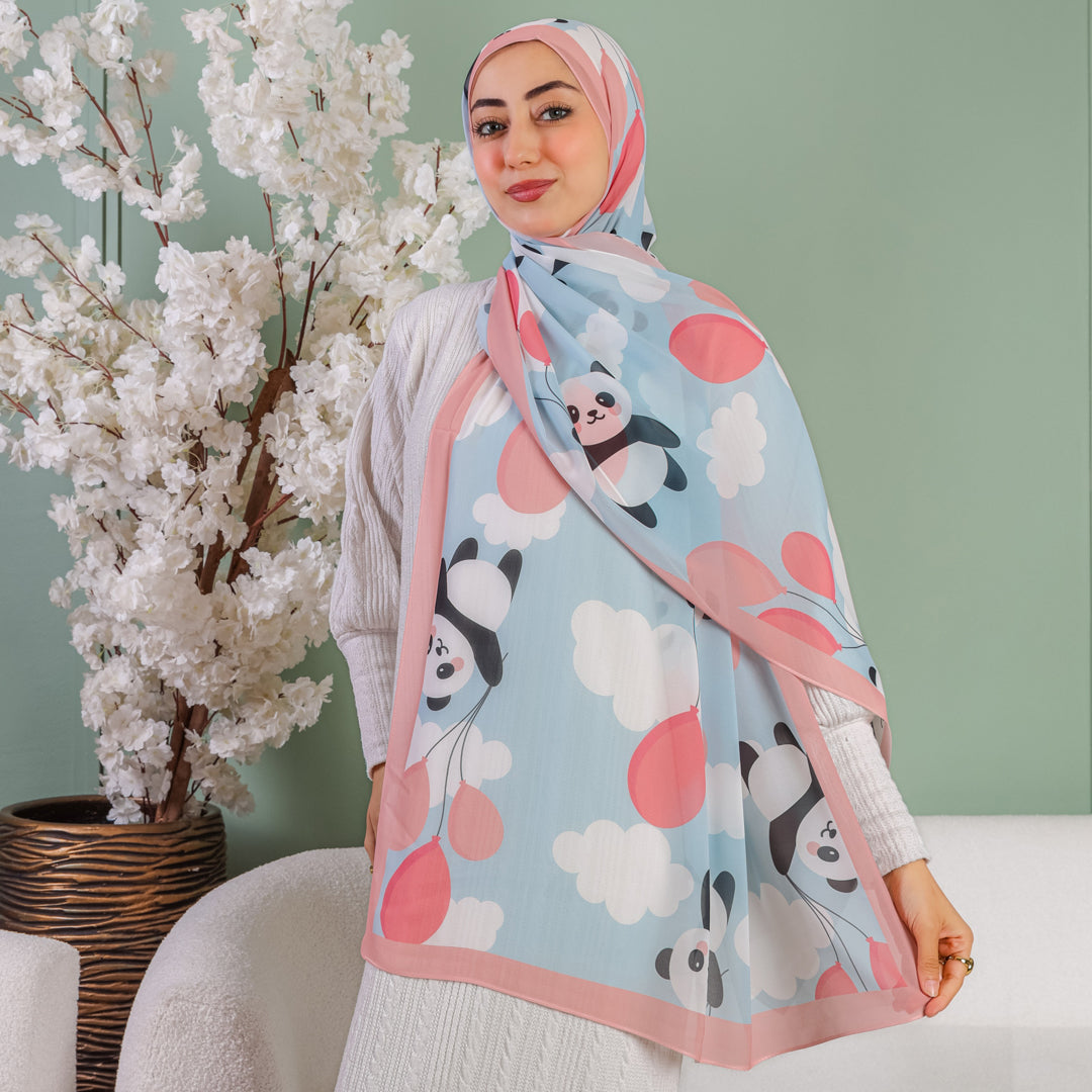 Chiffon Hijab -Printed