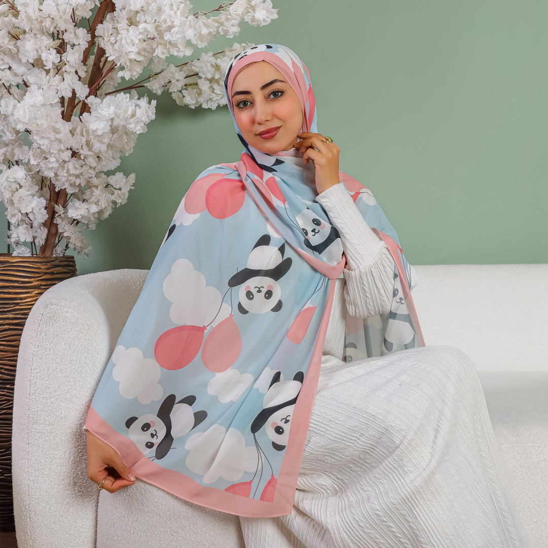 Chiffon Hijab -Printed