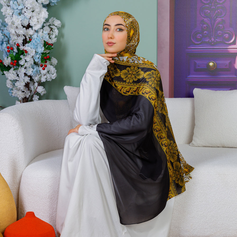 Chiffon Hijab -Printed