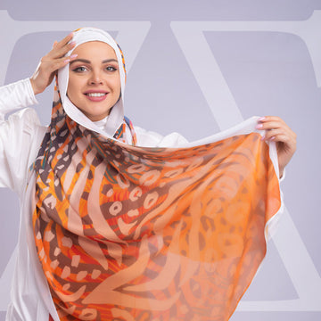 شيلة شيفون - مطبوع