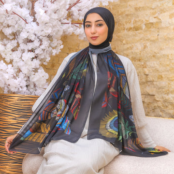 Chiffon Hijab -Printed