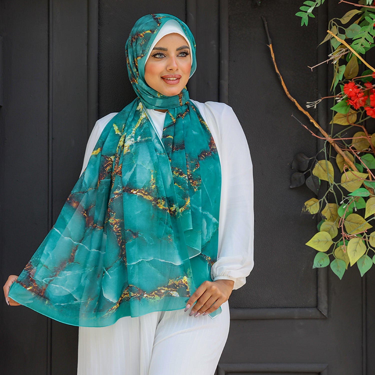 Chiffon Hijab -Printed
