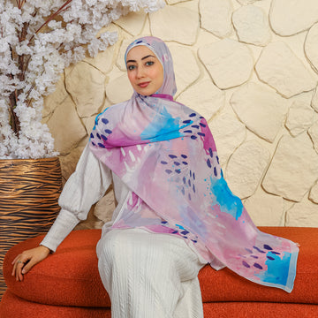 Chiffon Hijab -Printed
