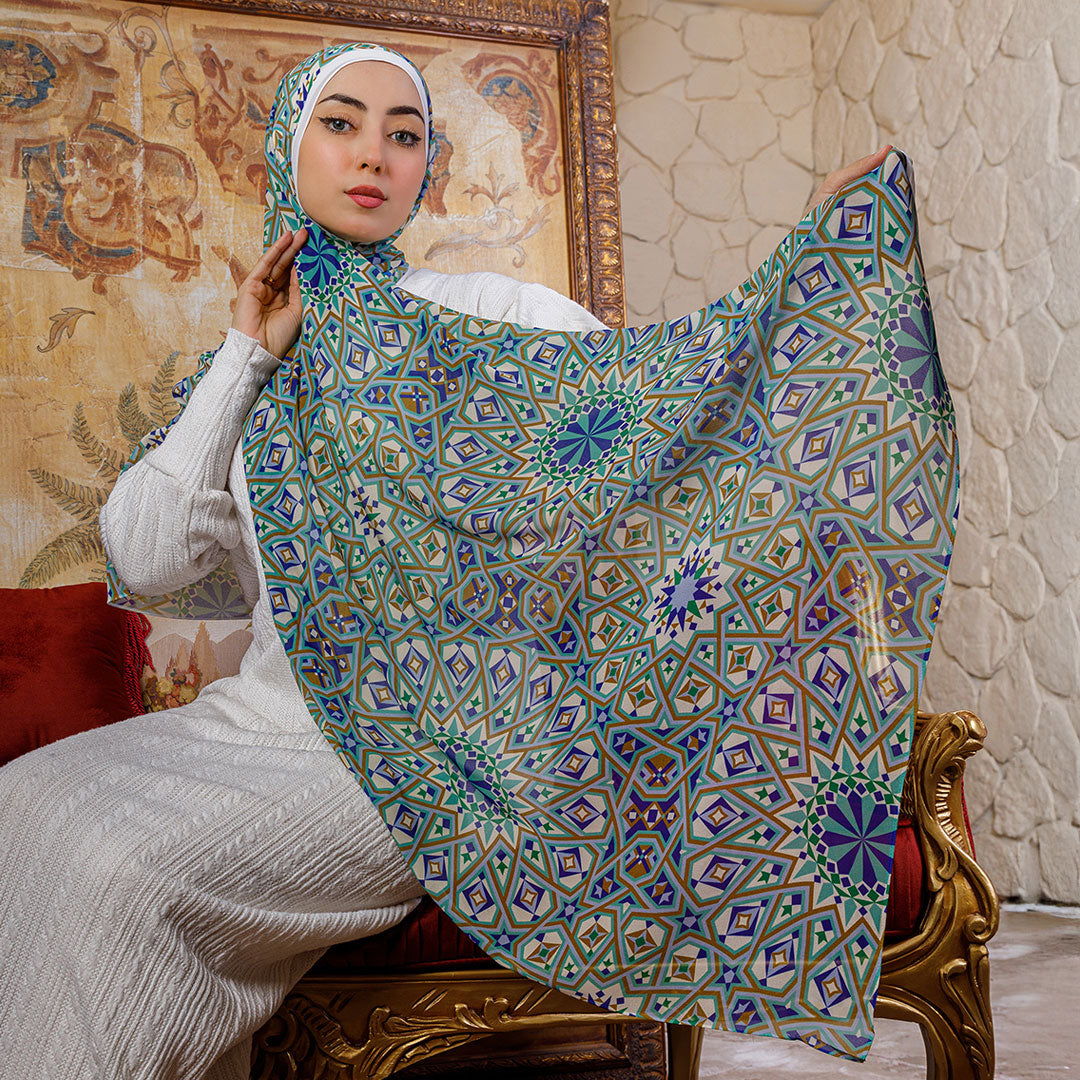 Chiffon Hijab -Printed
