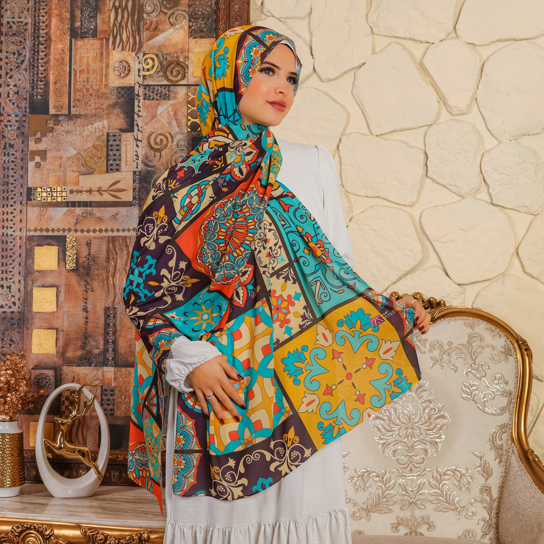 Chiffon Hijab -Printed