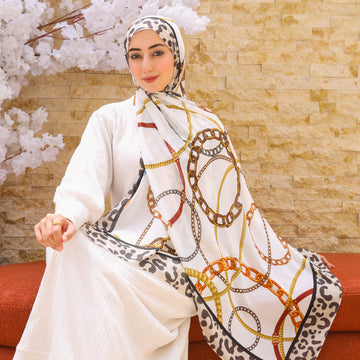 شيلة شيفون - مطبوع