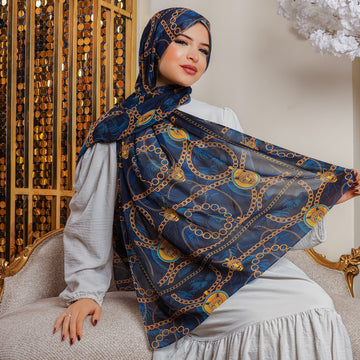 شيلة شيفون - مطبوع