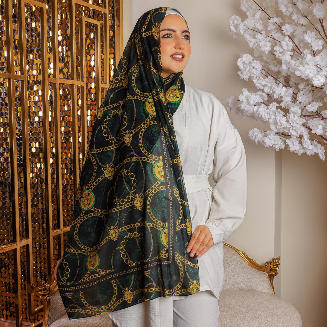 Chiffon Hijab -Printed