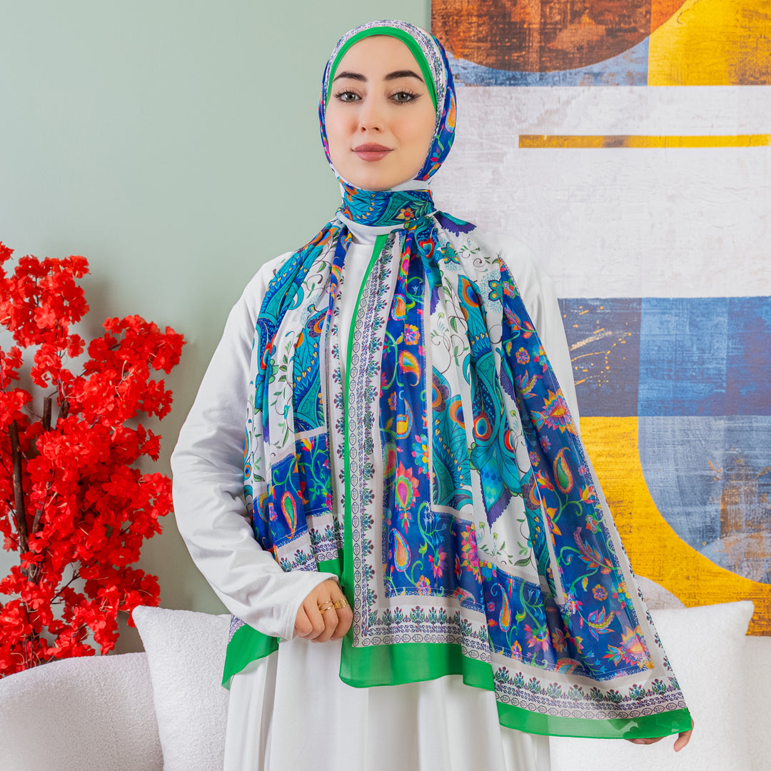Chiffon Hijab -Printed